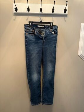 Levi's Women's Medium Blue Wedgie Straight Jeans
